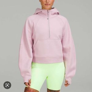 lululemon oversized scuba half zip